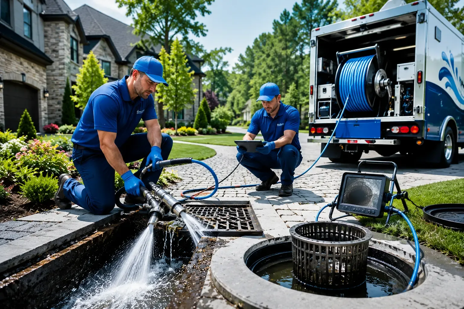 Local outdoor drain cleaning professionals in Hendricks, WV