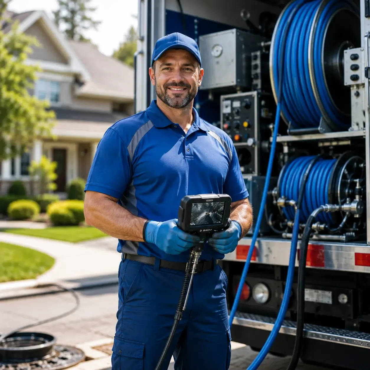 Local outdoor drain cleaning specialists in Hendricks, WV